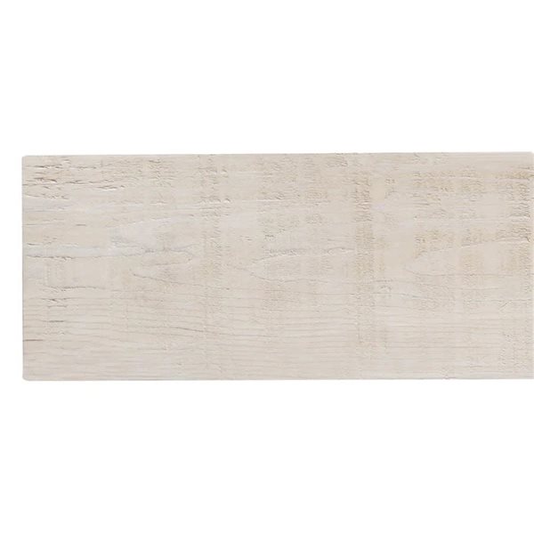 Dogberry Collections 60 W x 7.25 D x 5.5-in H White Wood Barn Beam Mantel