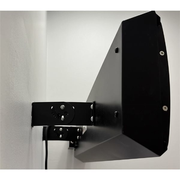 Wexstar Ultra 1000W Black Wall/Ceiling Infrared Heater with ON/OFF Switch