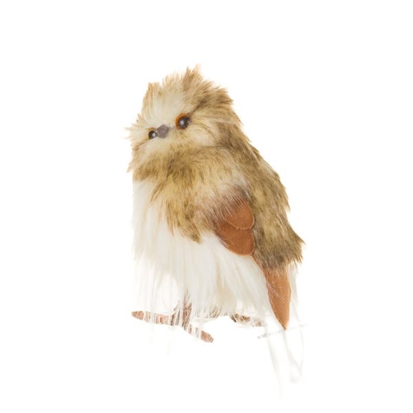 Starlight Collection Brown Foam Hanging Great Horned Owl Chicks - Pack of 2