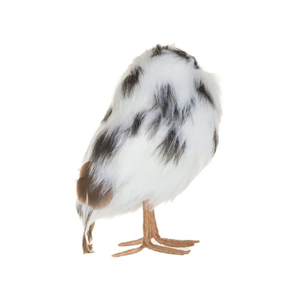 Starlight Collection Hanging White Foam Snowy Owl Chicks - Pack of 4