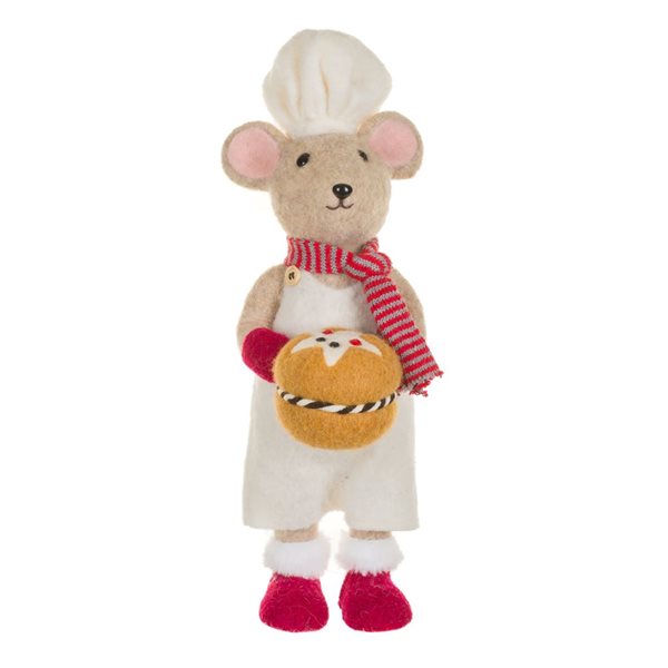 Starlight Collection Freestanding Off-White Fabric Baker Mouse - Single Piece