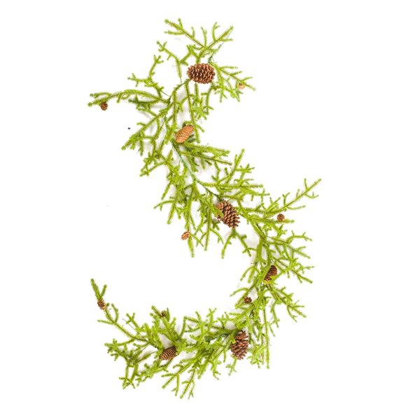 Starlight Collection 72-in Indoor Hangable Green Norway Spruce Garland - Single Piece
