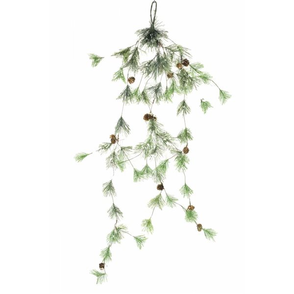 Starlight Collection 44-in Indoor Green Icy Teardrop Branches  - Single Piece