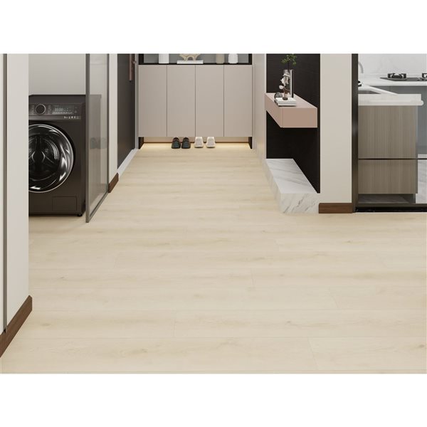 Mono Serra SPC 10-Piece 5.91 x 48.03-in Oak Interlocking Vinyl Plank Flooring