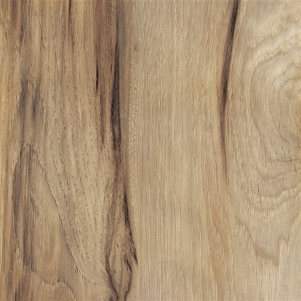 Mono Serra SPC 10-Piece 5.91 x 48.03-in Teak Interlocking Vinyl Plank Flooring