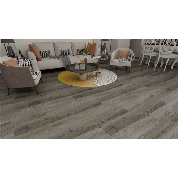 Mono Serra SPC 10-Piece 7.2 x 48.03-in Oak Interlocking Vinyl Plank Flooring