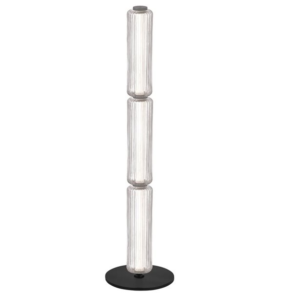 Dainolite Ramona LED Floor Lamp - Matte Black