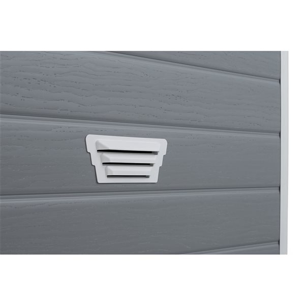 Keter Manor 6 x 6-ft Grey Resin Gable Storage Shed