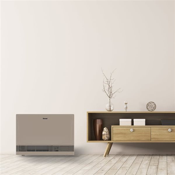 Rinnai EX38DTN 38K BTU Direct-Vent Natural Gas Wall Furnace - Beige