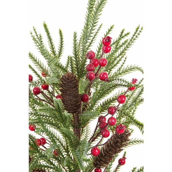 Starlight Collection 2-ft Green Artificial Christmas Tree