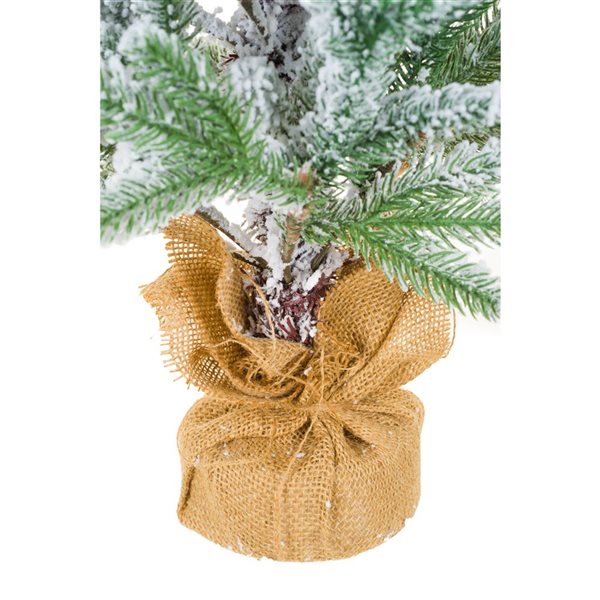 Starlight Collection 3-ft White Norway Spruce Table Top Artificial Chrsitmas Tree