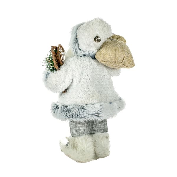 Starlight Collection White Festive Santa Tabletop Decoration