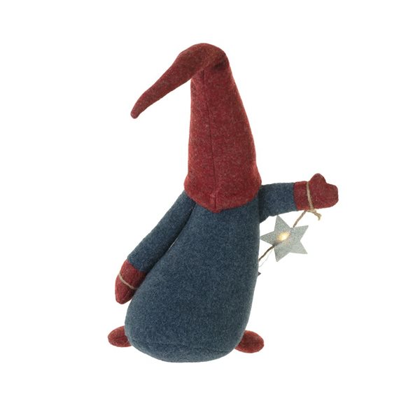 Starlight Collection Blue Waving LED Gnome