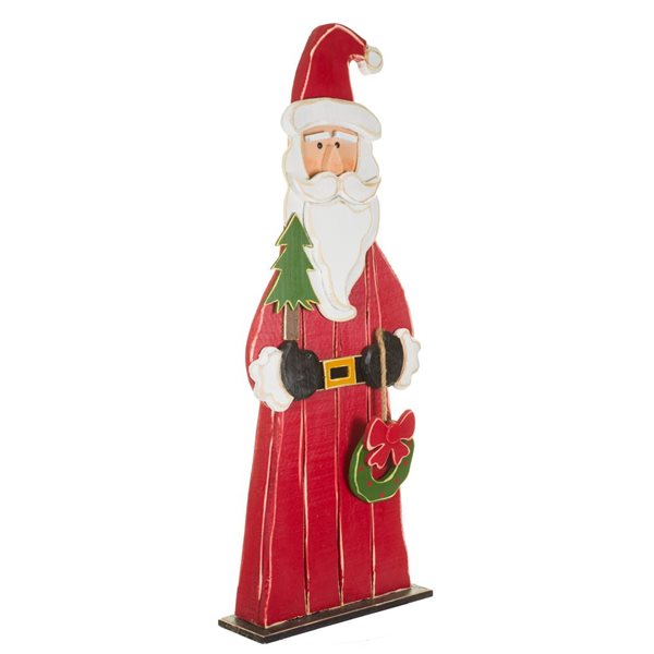 Starlight Collection Red Santa Freestanding Decoration