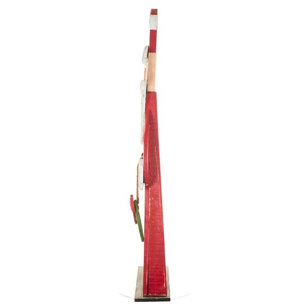 Starlight Collection Red Santa Freestanding Decoration