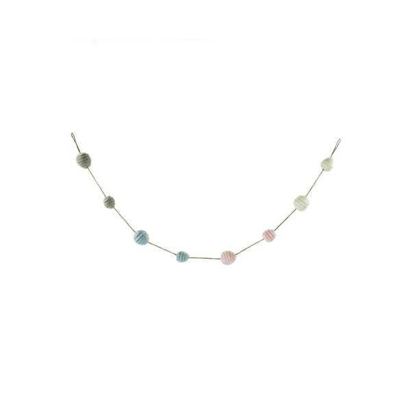 Starlight Collection 2-Pack Hanging Rainbow Ball Bunting Ornament