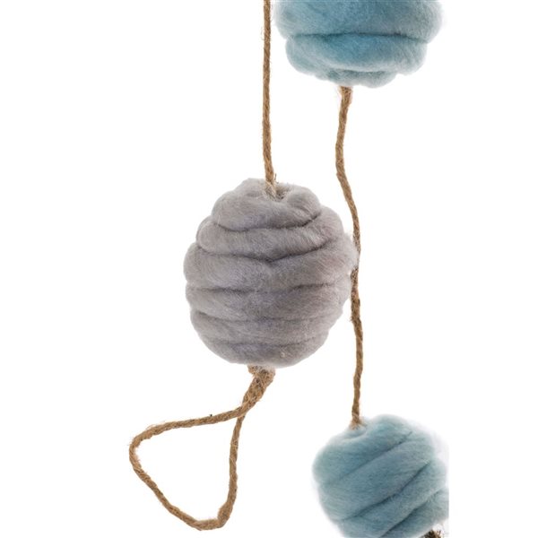 Starlight Collection 2-Pack Hanging Rainbow Ball Bunting Ornament