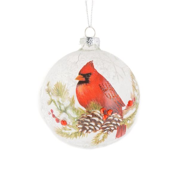 Starlight Collection 2-Pack Clear Ball Ornament