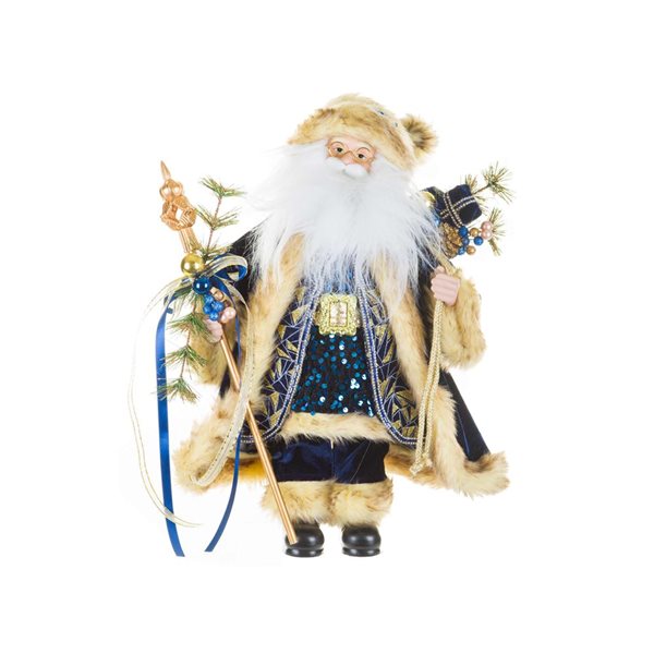 Starlight Collection Midnight Blue Santa Tabletop Decoration ST4684BL ...