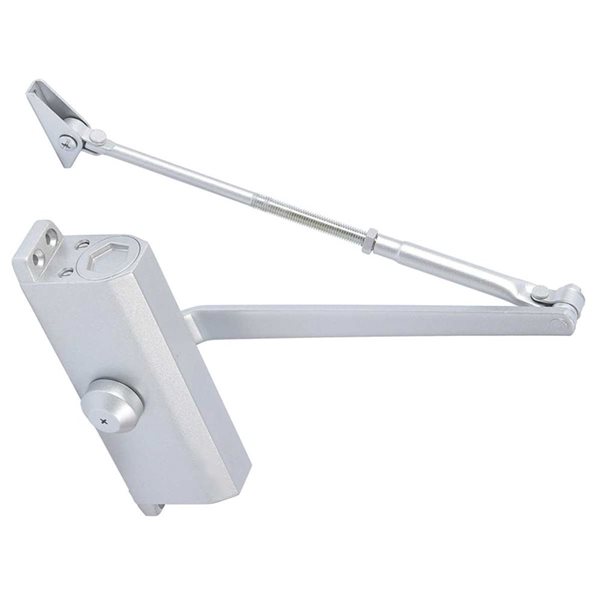 Tough Guard Heavy Duty Aluminum Door Closer 88 to 143-lb