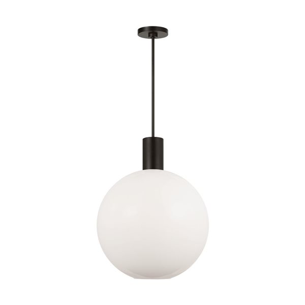 Generation Lighting Colewood Black Large Pendant Light