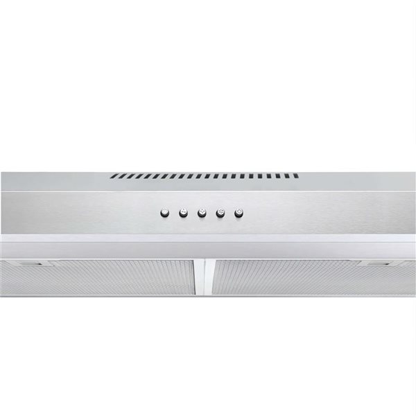 Turin Aero 30-in Stainless Steel Undercabinet Range Hood - 320 CFM