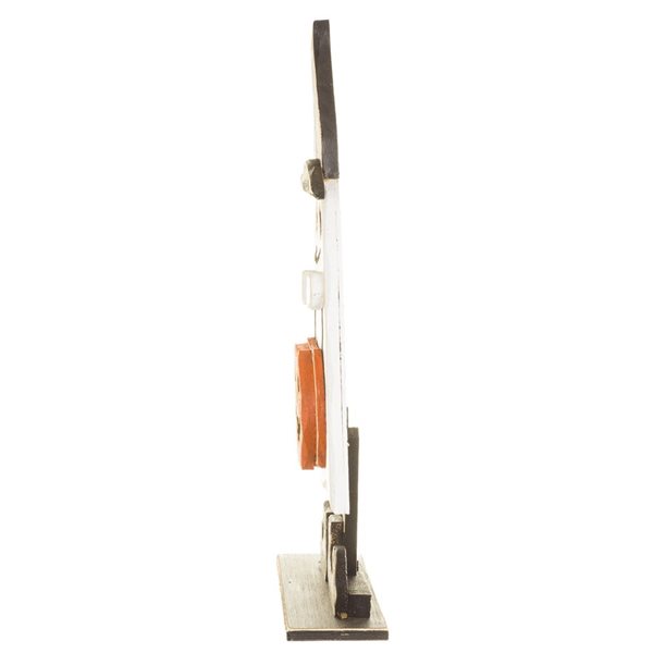 Starlight Collection Trick-Or-Treating Ghost Halloween Decoration - White/Orange