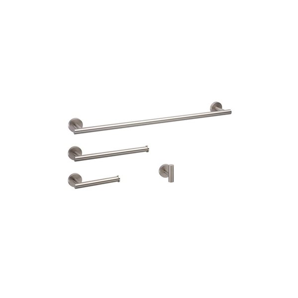 Agua Canada Daphne Bathroom Accessories - Brushed Nickel