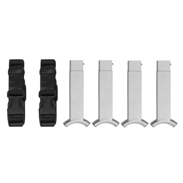 Disc-O-Bed Kid-O-Bunk Stack Adapter Kit - Silver