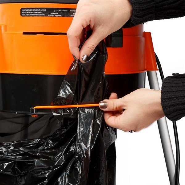 YARDFORCE 13-Amp 12-in Electric Leaf Shredder