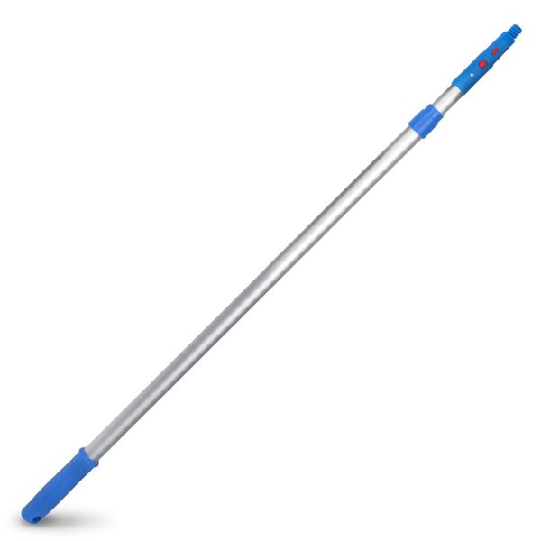 Gritt Commercial 6-ft Telescopic Aluminum Pole for Cleaning Tools - 3.5 to 6-ft Length