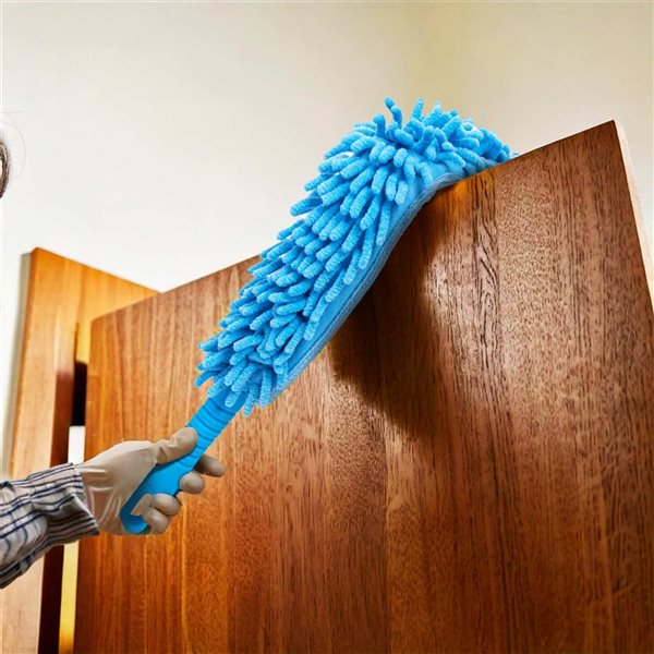 Gritt Commercial 22-in Flexible Microfibre Chenille Wand Duster - 3/Pk