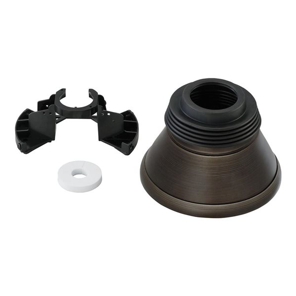 Generation Lighting Minimalist Slope Ceiling Canopy Kit in Aged Pewter