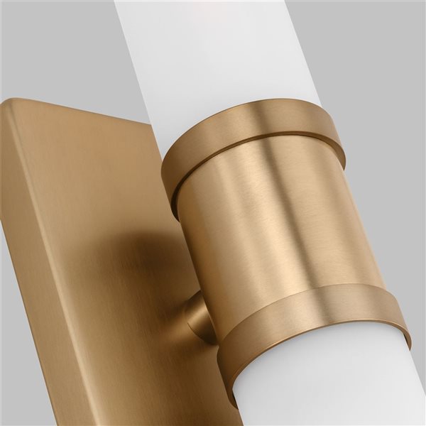 Generation Lighting Keaton Large 2-Light Bathroom Vanity Light - Satin Brass