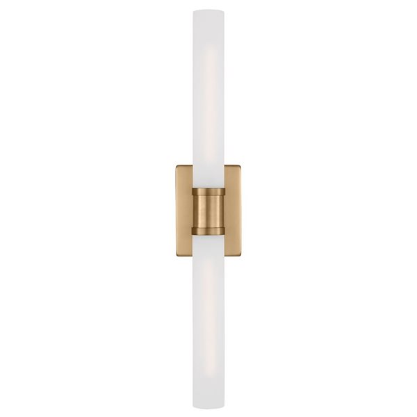 Generation Lighting Keaton Large 2-Light Bathroom Vanity Light - Satin Brass