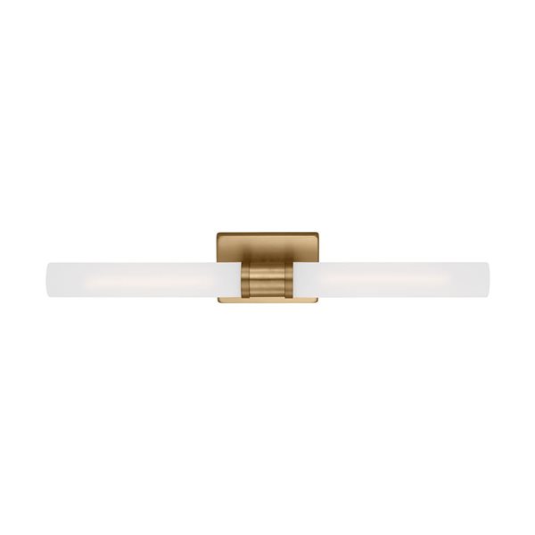 Generation Lighting Keaton Large 2-Light Bathroom Vanity Light - Satin Brass