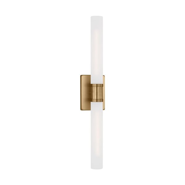 Generation Lighting Keaton Large 2-Light Bathroom Vanity Light - Satin Brass