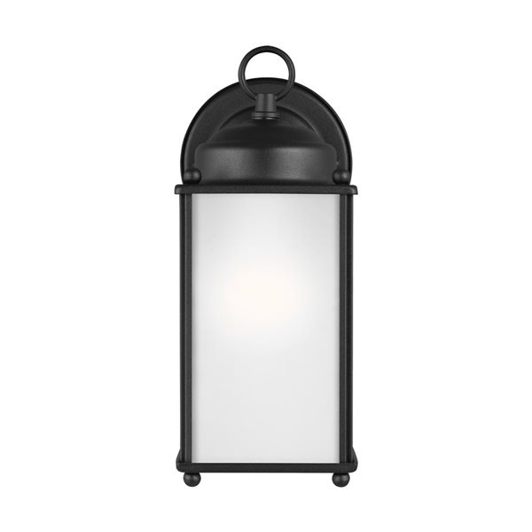 Generation Lighting New Castle 1-Light Outdoor Wall Sconce - Black