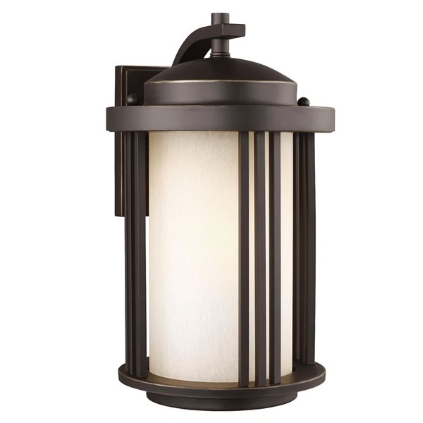Generation Lighting Crowell Medium 1-Light Outdoor Wall Sconce - Antique Bronze