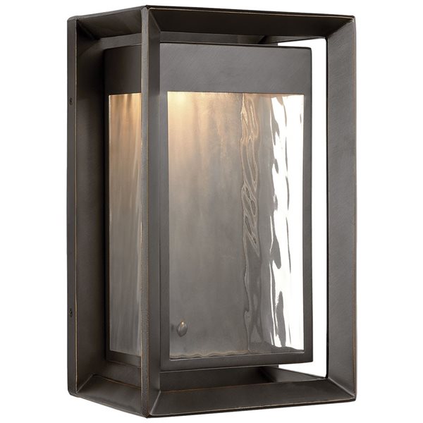 Generation Lighting Urbandale 13-in Antique Bronze Medium LED Lantern