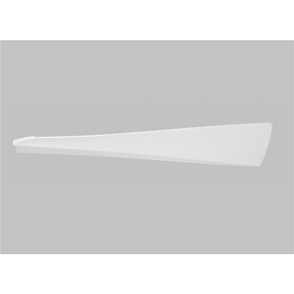 Generation Lighting Adler 60-in 3-Blade 6-Speed Ceiling Fan - Matte White