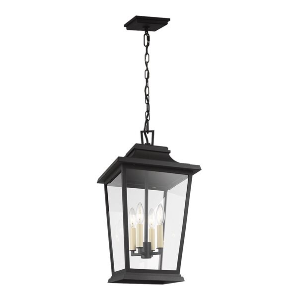 Generation Lighting Warren Black Hanging Lantern