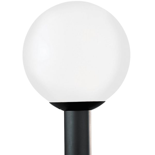 Generation Lighting 15-in White 1-Light Outdoor Post Lantern