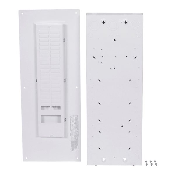 Homeline 100A Main Breaker 1P 42 Spaces 84 Circuits Type 1 Load Centre w/ Combo Cover/Ground Bar