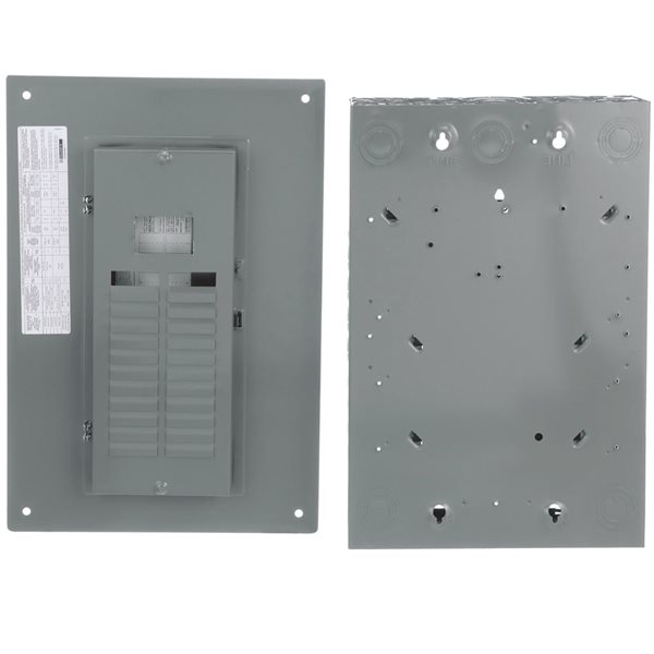 Square D QO 100A 1P Main Breaker Only Plug-on Neutral Load Centre w/ 24 Spaces, 44 Circuits Max