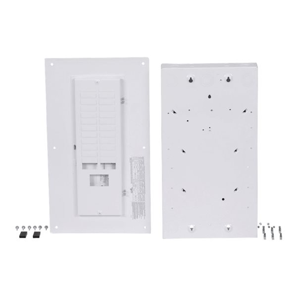Homeline 100A Main Breaker 1P 24 Spaces 48 Circuits Type 1 Load Centre w/ Combo Cover/Ground Bar
