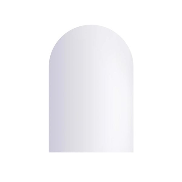 Agua Canada Odile 24x36-in Frameless Arch Mirror