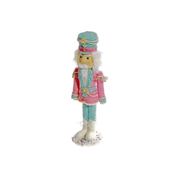 iH casadécor Wool Candy Nutcracker Figurines - 2-Pack