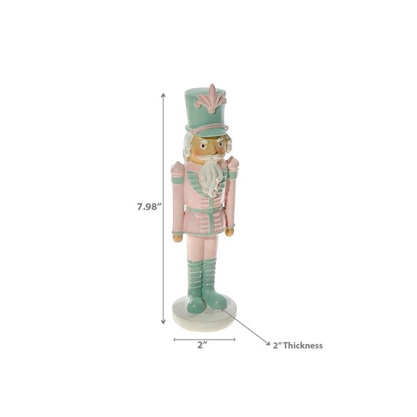 iH casadécor Polyresin Nutcracker Figurines - 2-Pack
