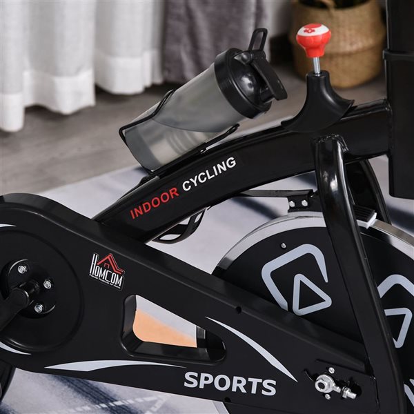 Soozier Exercise Stationary Bike with LCD